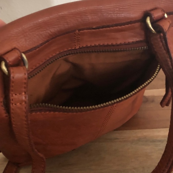 Marta Ponti Portugal Genuine Leather Handbag Crossbody Adjustable Strap - Picture 10 of 13